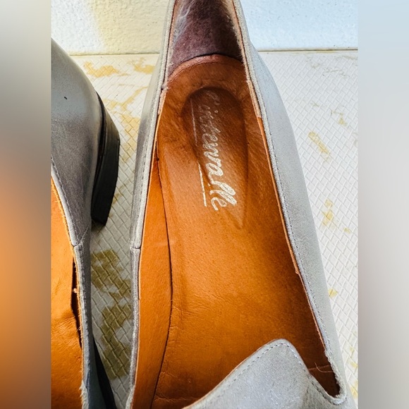 🔥🔥FINAL CLEARENACE 🔥🔥 L’INTERVALLE Gray Leather Women’s Shoes - Picture 6 of 9